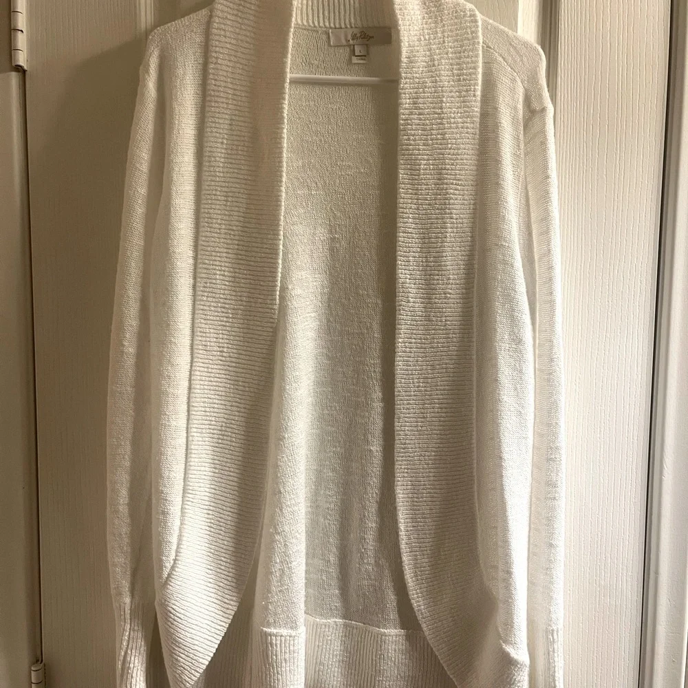 Lilly Pulitzer white Knit cardigan sweater - Picture 10 of 10